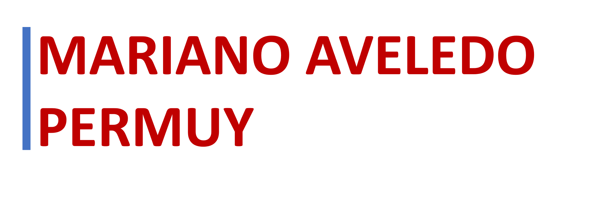 Mariano Aveledo Permuy