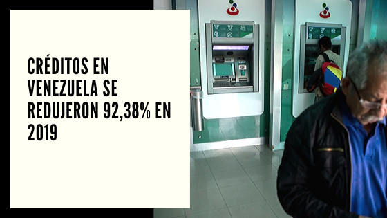 CHF Advisors Noticias Enero 22 - Créditos en Venezuela se redujeron 92,38% en 2019