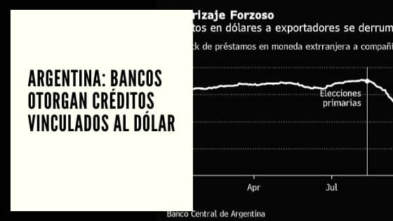 CHF Advisors Noticias Enero 24 - Argentina_ Bancos otorgan créditos vinculados al dólar
