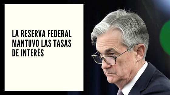 CHF Advisors Noticias Enero 30 - La Reserva Federal mantuvo las tasas de interés