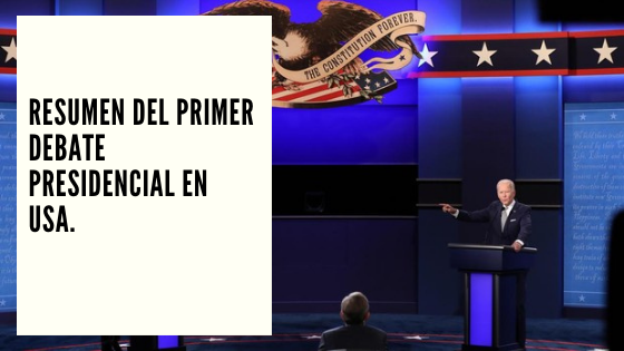debate presidencial Mariano Aveledo Permuy CHF Advisors Noticias Septiembre 30 - Resumen del primer debate presidencial en USA