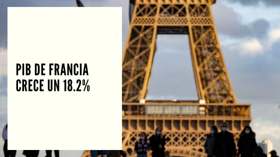 Francia Mariano Aveledo CHF ADVISORS NOTICIAS OCTUBRE 30 - PIB DE FRANCIA CRECE UN 18.2%