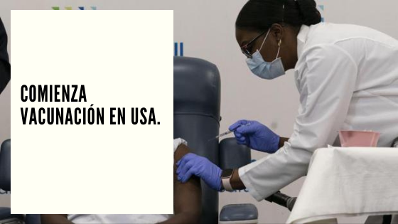 Vacunación USA Mariano Aveledo Permuy CHF Advisors Noticias Diciembre 14 - Comienza vacunación en USA